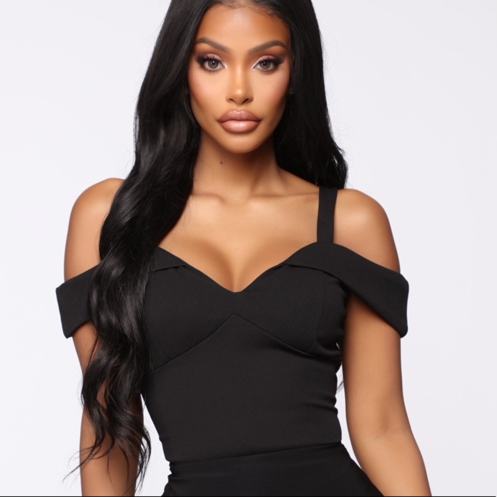 Done Better Off Shoulder Top - Black